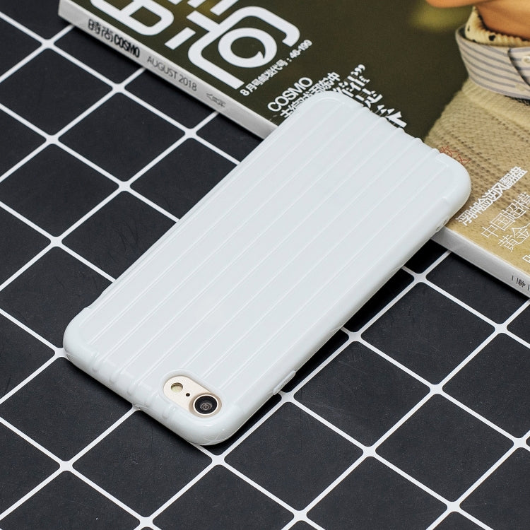 Suitcase Style Striped Soft TPU Case For iPhone SE 2020 & 8 & 7