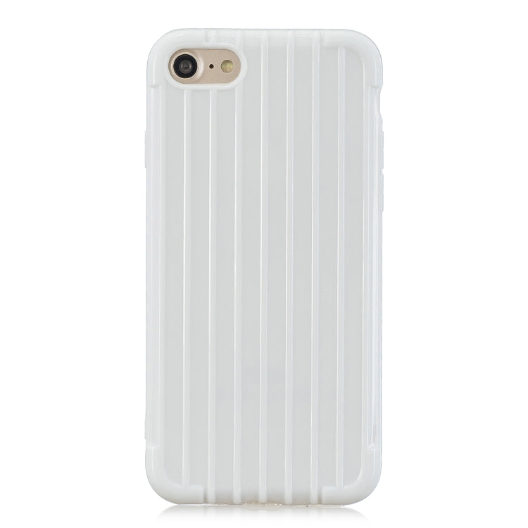 Suitcase Style Striped Soft TPU Case For iPhone SE 2020 & 8 & 7