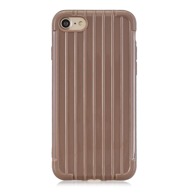 Suitcase Style Striped Soft TPU Case For iPhone SE 2020 & 8 & 7