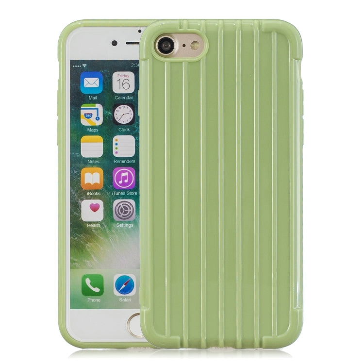 Suitcase Style Striped Soft TPU Case For iPhone SE 2020 & 8 & 7