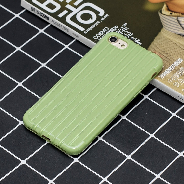Suitcase Style Striped Soft TPU Case For iPhone SE 2020 & 8 & 7