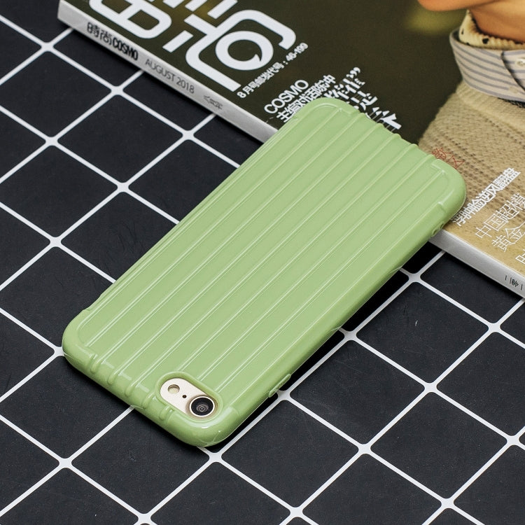 Suitcase Style Striped Soft TPU Case For iPhone SE 2020 & 8 & 7