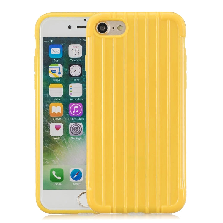 Suitcase Style Striped Soft TPU Case For iPhone SE 2020 & 8 & 7