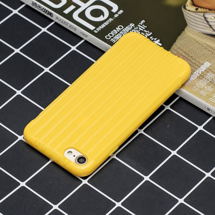 Suitcase Style Striped Soft TPU Case For iPhone SE 2020 & 8 & 7