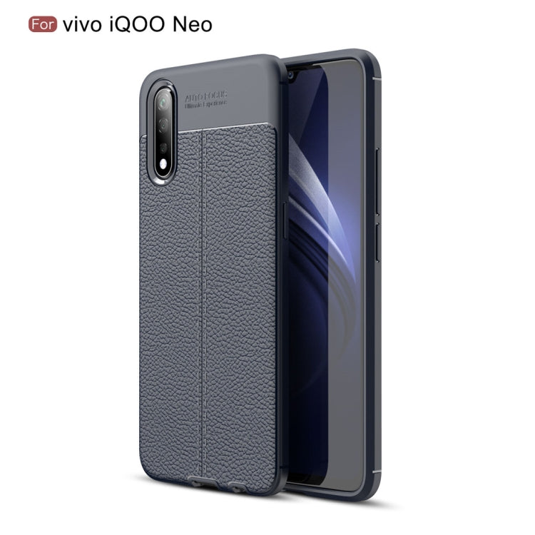 Litchi Texture TPU Shockproof Case for VIVO iQOO Neo