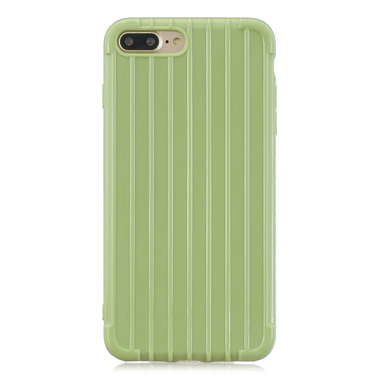 Suitcase Style Striped Soft TPU Case for iPhone 8 Plus & 7 Plus