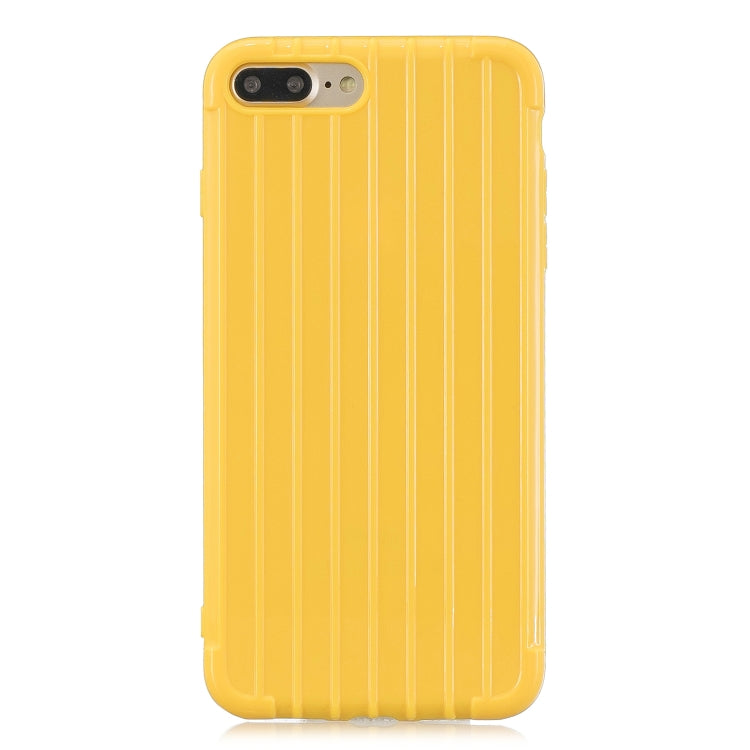 Suitcase Style Striped Soft TPU Case for iPhone 8 Plus & 7 Plus