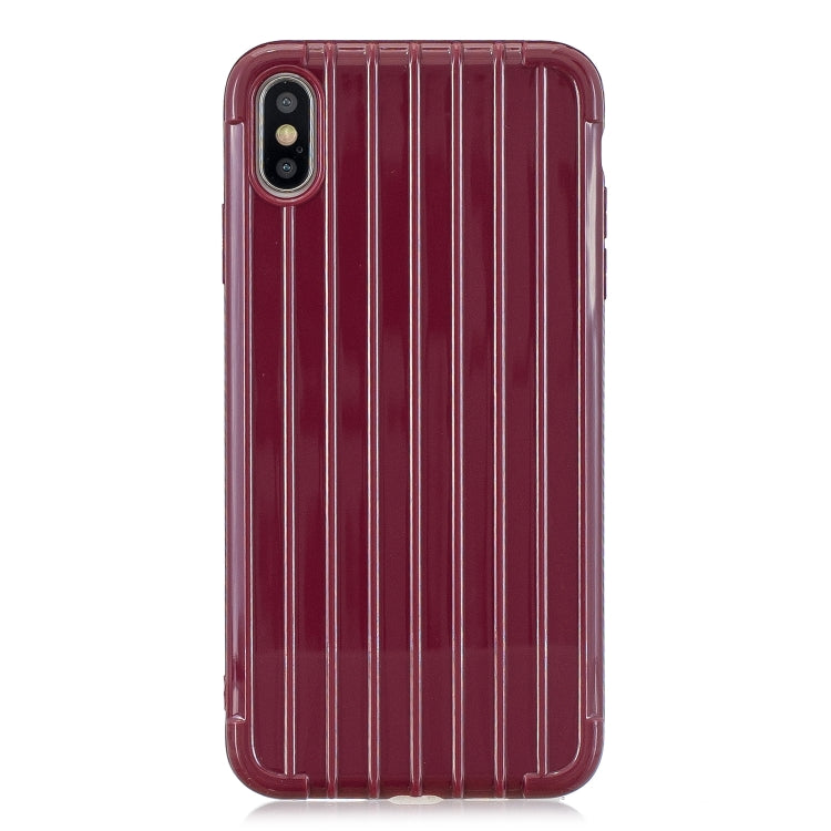Suitcase Style Striped Soft TPU Case for iPhone 8 Plus & 7 Plus