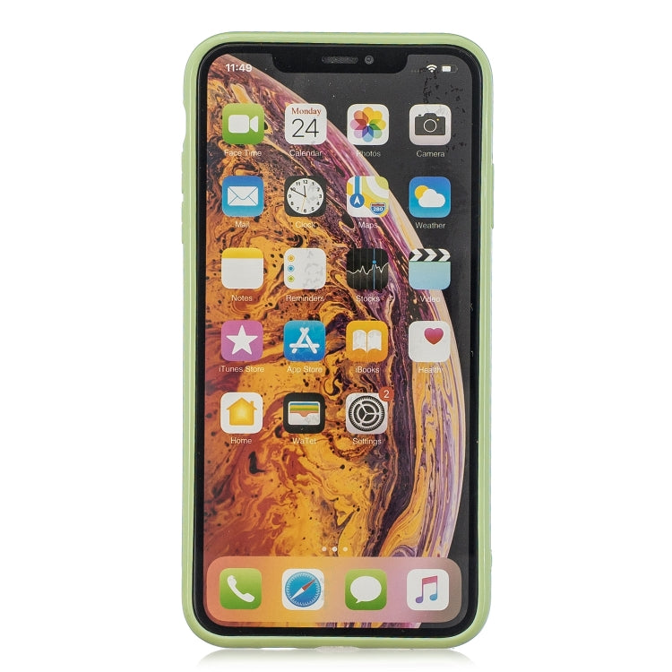 For iPhone X / XS Suitcase Style Striped Soft TPU Case