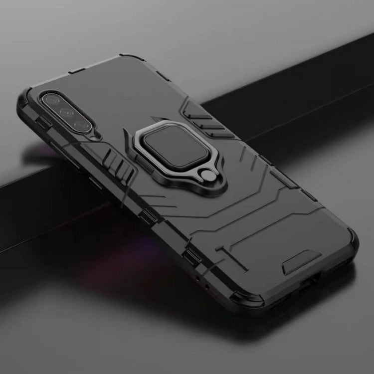 PC + TPU Shockproof Protective Case with Magnetic Ring Holder for Xiaomi Mi CC9 / A3 Lite