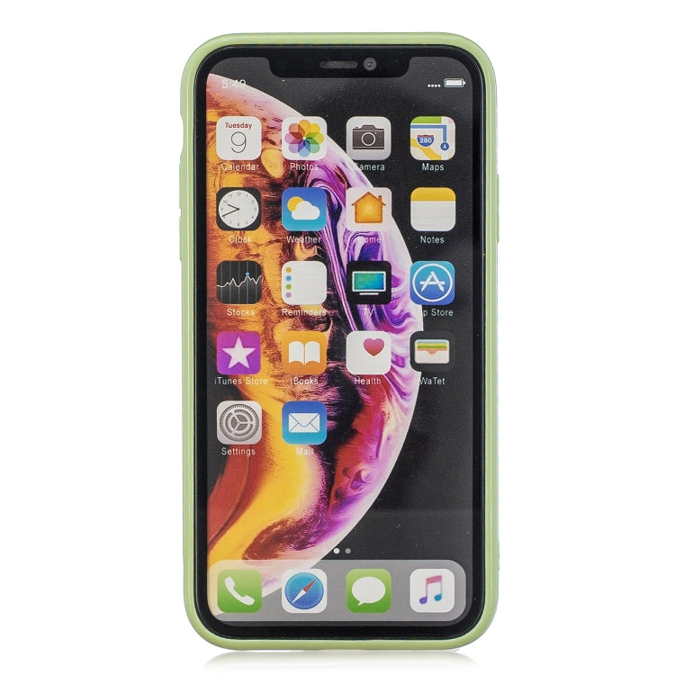 For iPhone XR Suitcase Style Striped Soft TPU Case