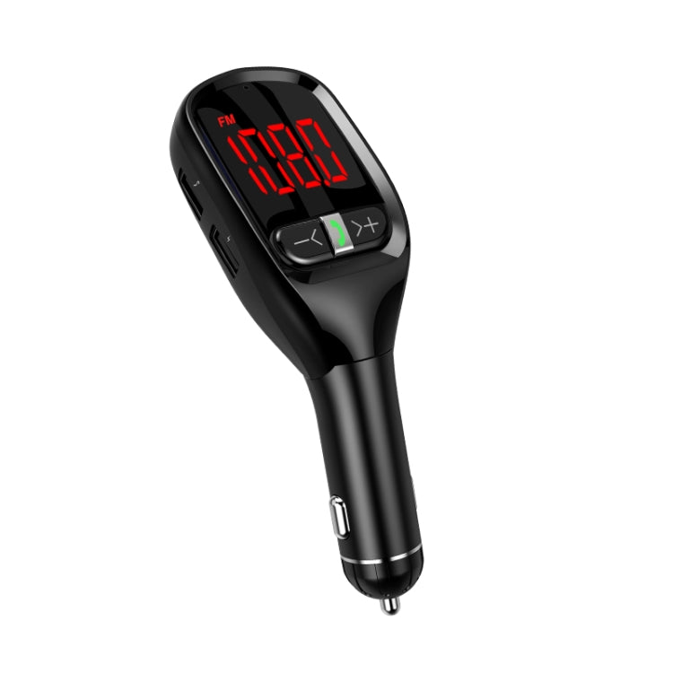 New FM Transmitter Car Charger Car Bluetooth Mp3 Player Black