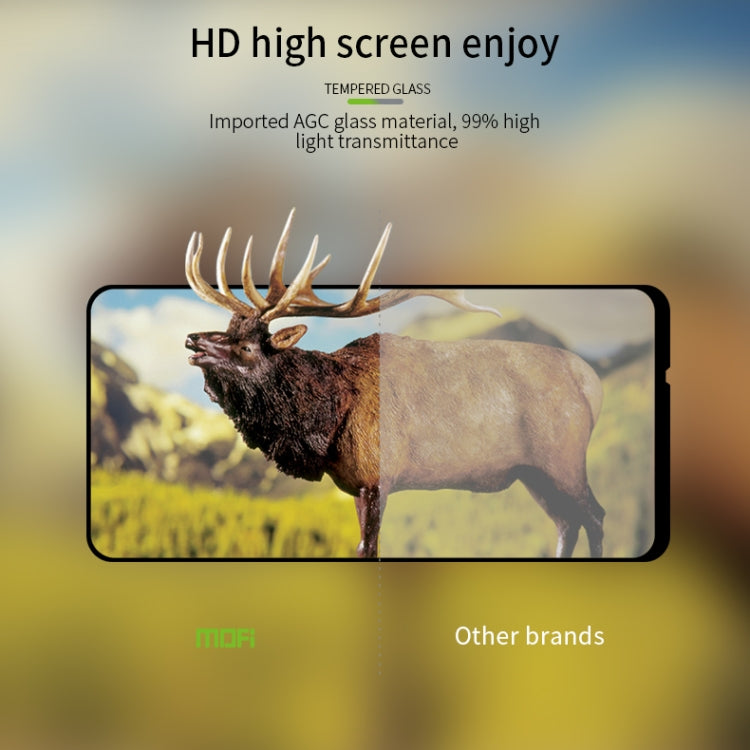 MOFI 9H 2.5D Full Screen Tempered Glass Film for Huawei Honor 9X / Honor 9X Pro(Black)