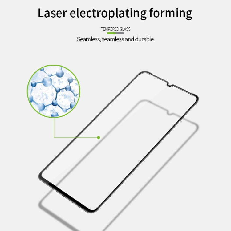 MOFI 9H 3D Explosion-proof Curved Screen Tempered Glass Film for Xiaomi Mi CC9(Black)
