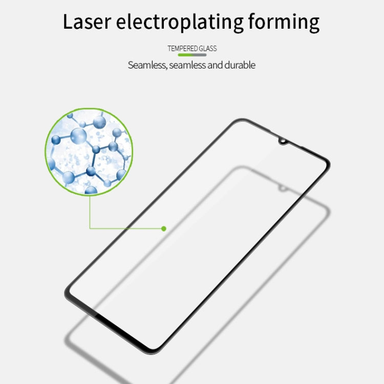 MOFI 9H 3D Explosion-proof Curved Screen Tempered Glass Film for Xiaomi Mi CC9e / A3(Black)