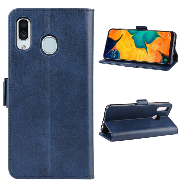 Wallet Stand Leather Cell Phone Case for Galaxy A30 / A20ï¼Œwith Wallet & Holder & Card Slots