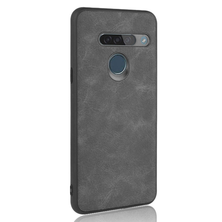 Shockproof Sheep Skin PC + PU + TPU Case For LG G8s ThinQ