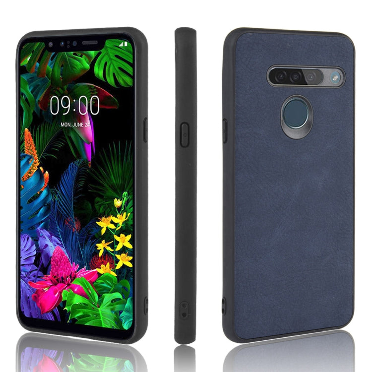 Shockproof Sheep Skin PC + PU + TPU Case For LG G8s ThinQ