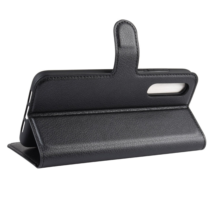 Litchi Texture Horizontal Flip Leather Case for Xiaomi MI CC9e / MI A3, with Wallet & Holder & Card Slots