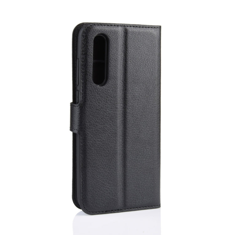 Litchi Texture Horizontal Flip Leather Case for Xiaomi MI CC9e / MI A3, with Wallet & Holder & Card Slots