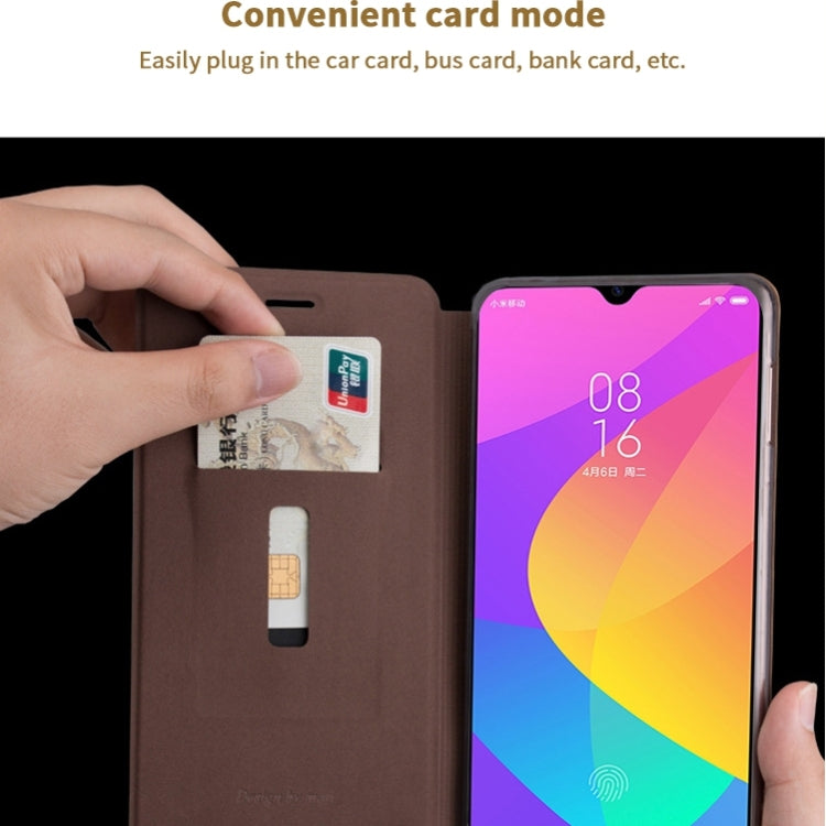 MOFI Crazy Horse Texture Horizontal Flip Protective Leather Case for Xiaomi Mi CC9