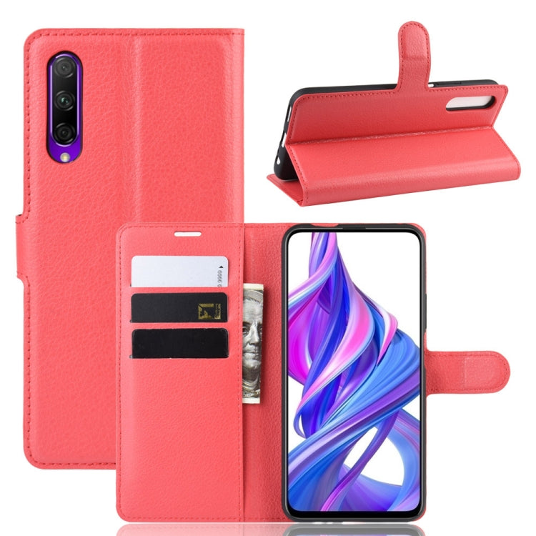 Litchi Texture Horizontal Flip Leather Case for Honor 9X / Honor 9X Pro , with Wallet & Holder & Card Slots