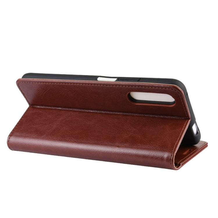 R64 Texture Single Fold Horizontal Flip Leather Case for Honor 9X / Honor 9X Pro, with Holder & Card Slots & Wallet