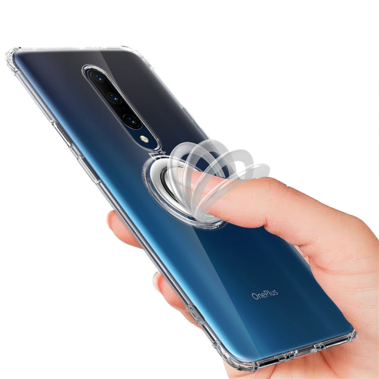 Ultra-thin TPU Protective Case for OnePlus 7 Pro, with 360 Degree Rotation Holder