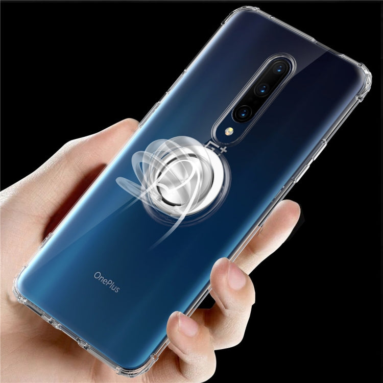 Ultra-thin TPU Protective Case for OnePlus 7 Pro, with 360 Degree Rotation Holder