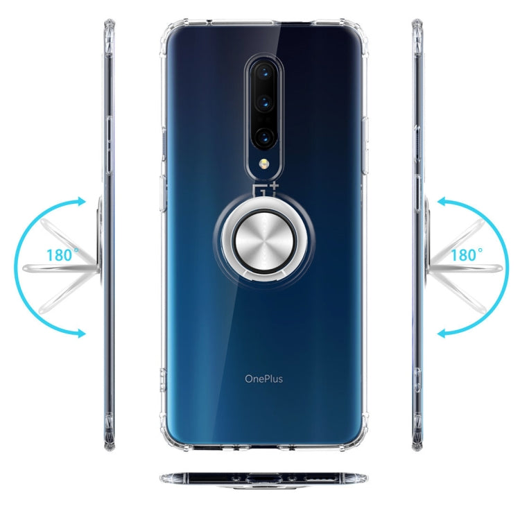 Ultra-thin TPU Protective Case for OnePlus 7 Pro, with 360 Degree Rotation Holder