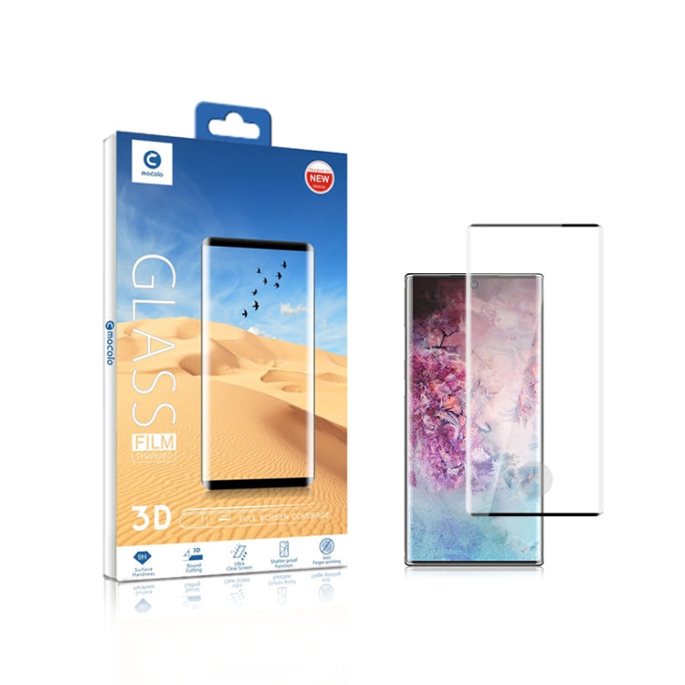 mocolo 0.33mm 9H 3D Curved Full Screen Tempered Glass Film for Galaxy Note 10