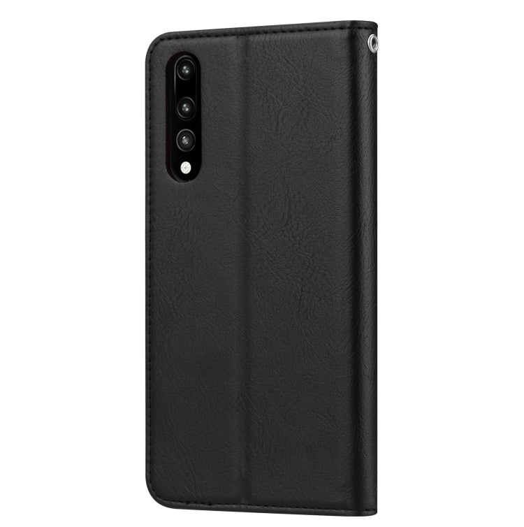 Knead Skin Texture Horizontal Flip Leather Case for Xiaomi CC9e  / A3, with Photo Frame & Holder & Card Slots & Wallet