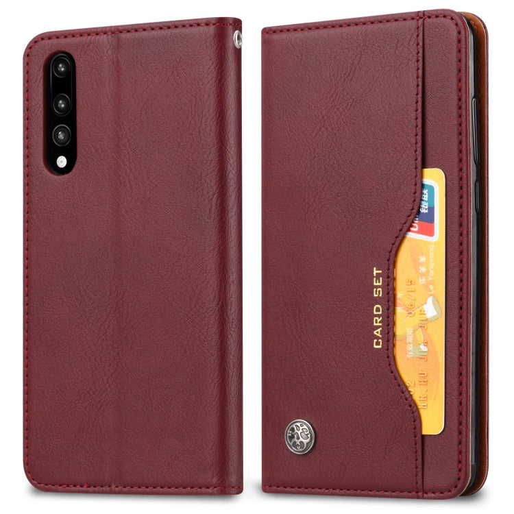 Knead Skin Texture Horizontal Flip Leather Case for Xiaomi CC9e  / A3, with Photo Frame & Holder & Card Slots & Wallet