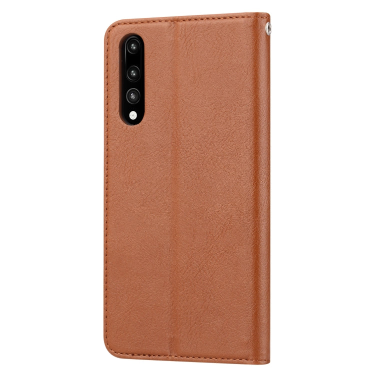 Knead Skin Texture Horizontal Flip Leather Case for Xiaomi CC9e  / A3, with Photo Frame & Holder & Card Slots & Wallet