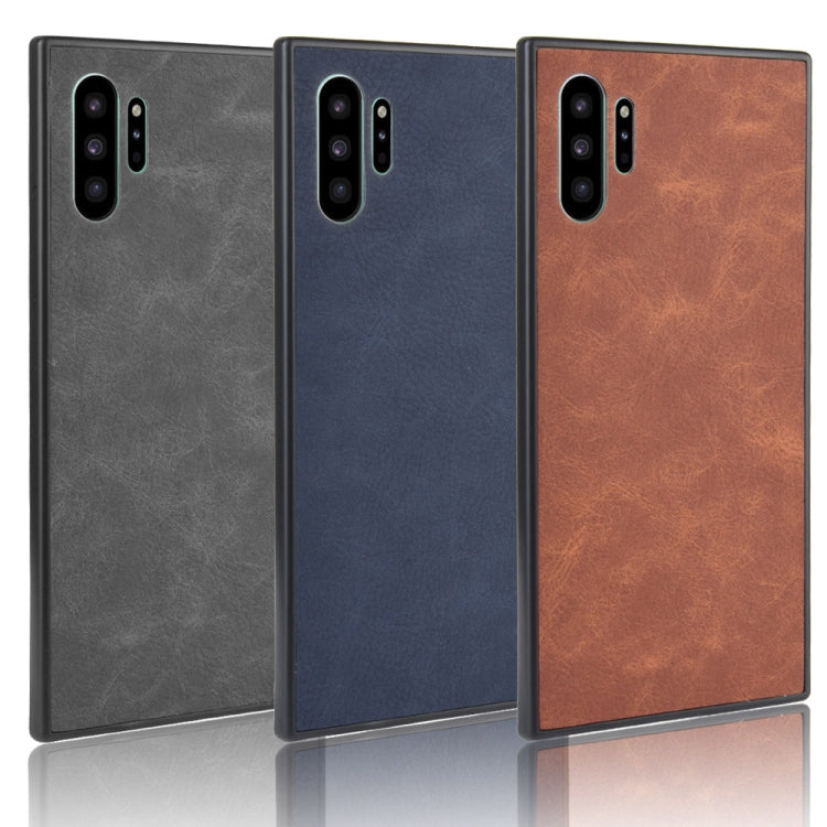 Shockproof Sheep Skin PC + PU + TPU Case For Galaxy Note10+