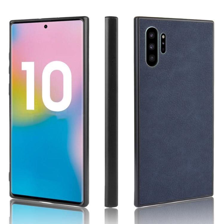 Shockproof Sheep Skin PC + PU + TPU Case For Galaxy Note10+