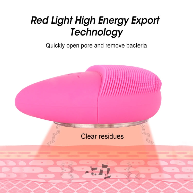 MC-J01 Silicone Electric Washing Facial Cleansing Mask Imported Color Light Constant Cleansing Instrument