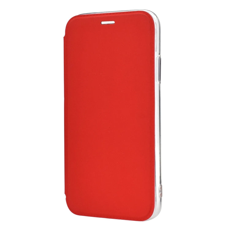 For iPhone 11 Pro Solid Color Plain PU + TPU Mirror Leather Case