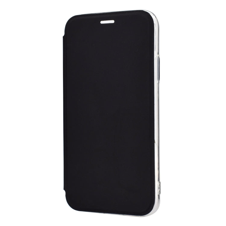 For iPhone 11 Solid Color Plain PU + TPU Mirror Leather Case