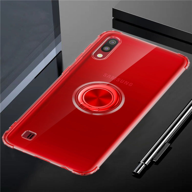 Ultra-thin TPU Protective Case for Galaxy M10, with 360 Degree Rotation Holder