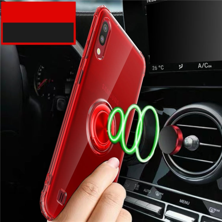 Ultra-thin TPU Protective Case for Galaxy M10, with 360 Degree Rotation Holder