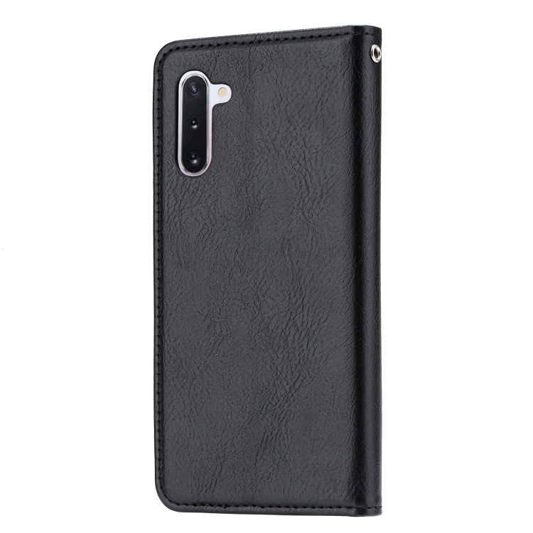 Knead Skin Texture Horizontal Flip Leather Case for Galaxy Note10, with Photo Frame & Holder & Card Slots & Wallet