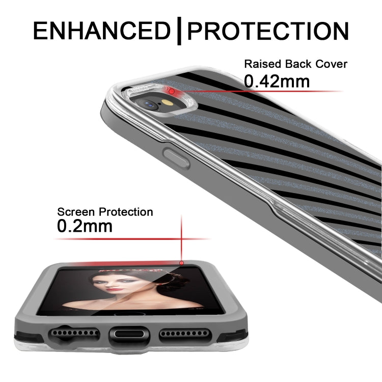 2 in 1 TPU+PC Solid Color Combination Drop For iPhone 8Plus / 7Plus