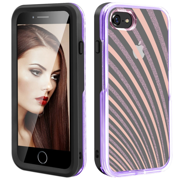 2 in 1 TPU+PC Solid Color Combination Drop For iPhone 8Plus / 7Plus