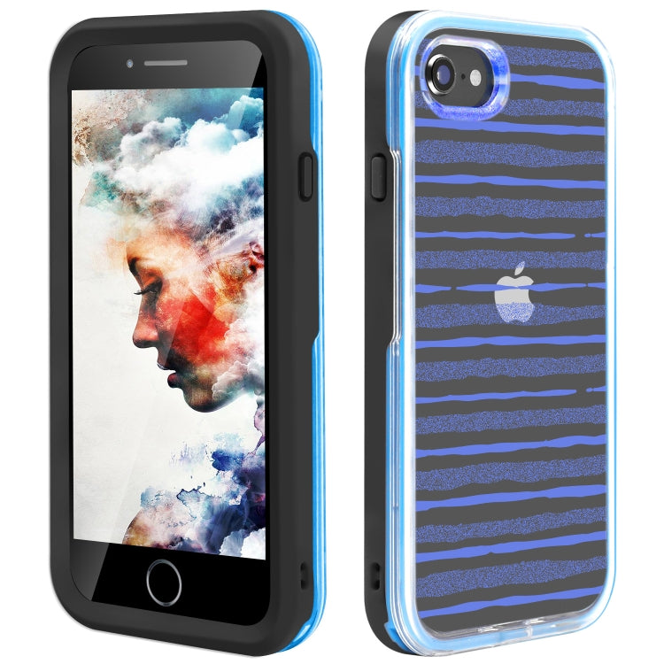 2 in 1 TPU+PC Solid Color Combination Drop For iPhone 8Plus / 7Plus