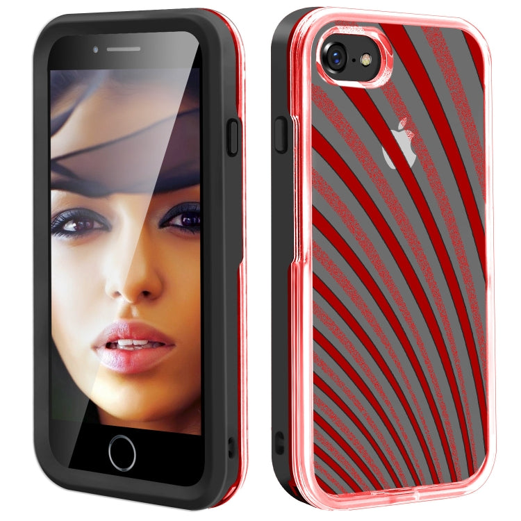 2 in 1 TPU+PC Solid Color Combination Drop For iPhone 8Plus / 7Plus