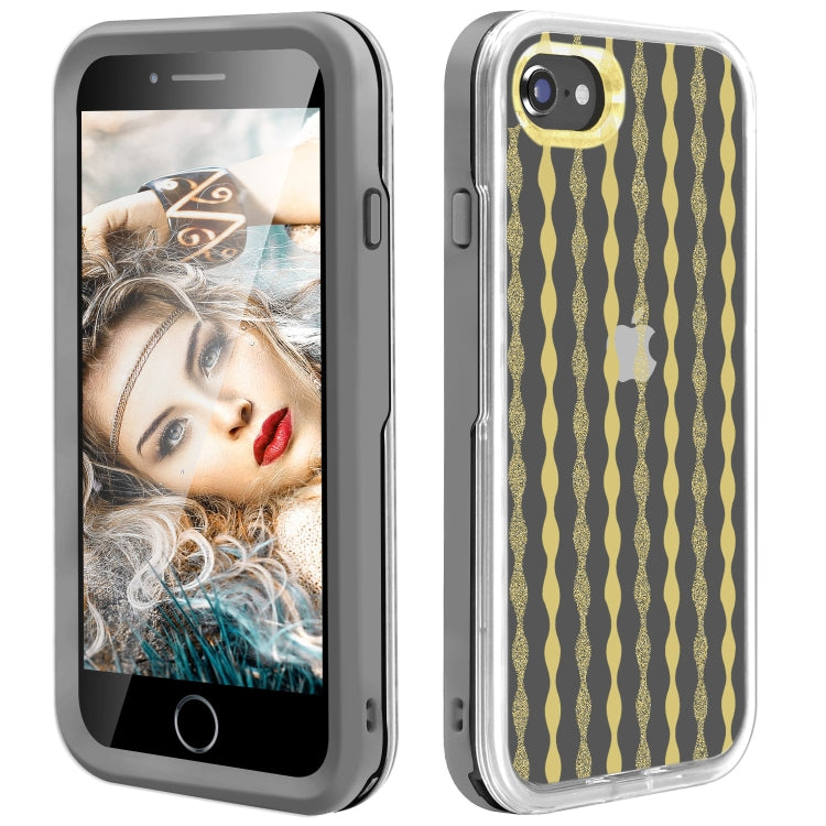 2 in 1 TPU+PC Solid Color Combination Drop For iPhone 8Plus / 7Plus