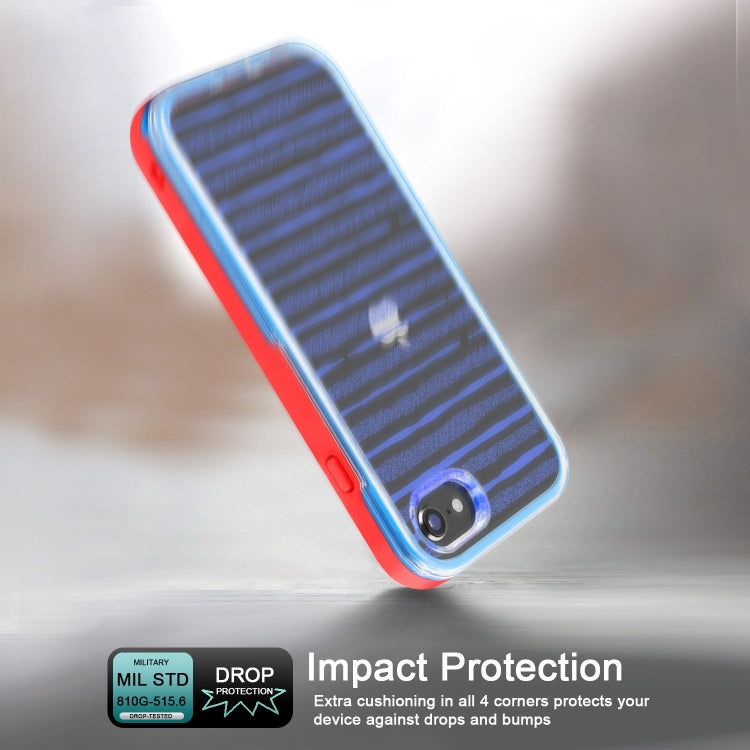 2 in 1 TPU+PC Solid Color Combination Drop For iPhone 8Plus / 7Plus