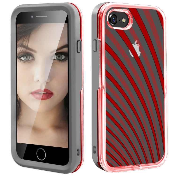 2 in 1 TPU+PC Solid Color Combination Drop For iPhone 8Plus / 7Plus