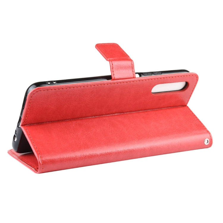 Retro Crazy Horse Texture Horizontal Flip Leather Case for Huawei Honor 9X / Honor 9X Pro, with Holder & Card Slots & Photo Frame